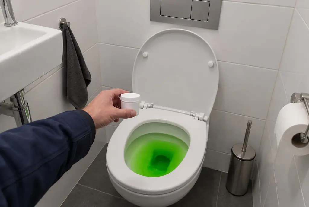 Lekdetectie Druten – kleurstoftest bij een lekkend toilet